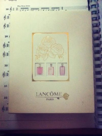 Лот: 4868842. Фото: 1. подарочный набор LANCOme женские... Женская парфюмерия