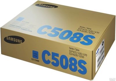 Лот: 16225856. Фото: 1. Тонер-картридж Samsung CLT-C508S... Картриджи, расходные материалы
