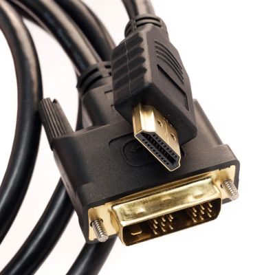 Лот: 19602321. Фото: 1. Кабель HDMI - DVI-D (2 метра... Шлейфы, кабели, переходники