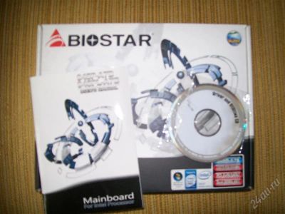 Лот: 969603. Фото: 1. socket 775 Biostar 945p-a7b. Материнские платы