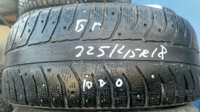 Лот: 16721021. Фото: 1. 225/45 R18 Bridgestone IC-7000... Шины