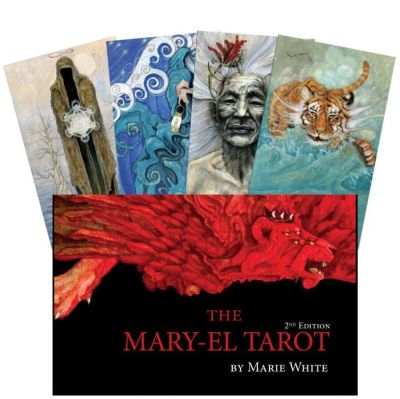 Лот: 21979148. Фото: 1. Карты Таро "Mary-El Tarot" Red... Талисманы, амулеты, предметы для магии