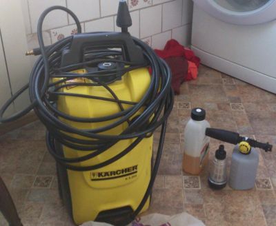 Лот: 8111851. Фото: 1. Автомойка высокого давления Karcher... Автомоечное оборудование