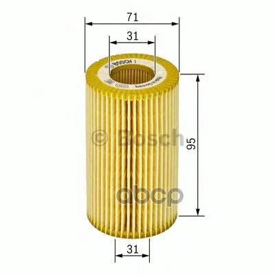 Лот: 14078326. Фото: 1. Фильтр масляный (вставка) Bosch... Другое (автозапчасти)