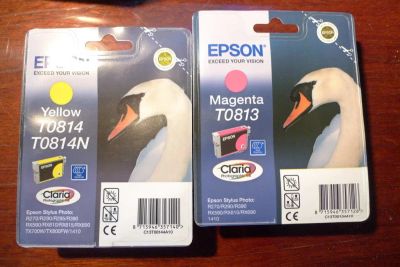 Лот: 10513304. Фото: 1. Картриджи Epson Т0813, Т0814... Картриджи, расходные материалы