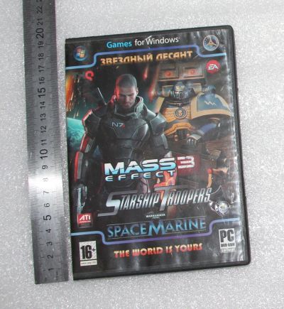 Лот: 20994543. Фото: 1. Mass Effects 3; Warhammer 40.000... Игры для ПК