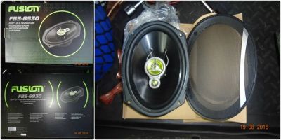Лот: 9431038. Фото: 1. 3-х полосная АС Fusion FBS-6930... Акустика автомобильная