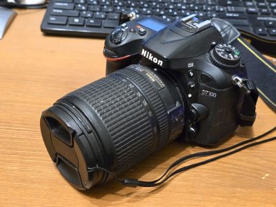 Лот: 25335639. Фото: 1. Зеркальная фотокамера Nikon D7100... Цифровые зеркальные
