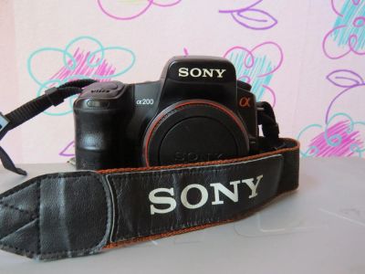 Лот: 6008128. Фото: 1. Фотоапарат Sony Alpha DSLR-A200... Цифровые зеркальные