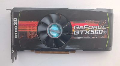 Лот: 20797939. Фото: 1. Видеокарта GeForce GTX 560 Ti... Видеокарты