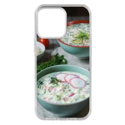 Лот: 25540423. Фото: 1. Чехол Krutoff Clear Case "Окрошка... Чехлы, бамперы