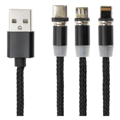 Лот: 24491168. Фото: 1. Кабель Sonnen 3 в 1 USB 2.0 -... Дата-кабели, переходники