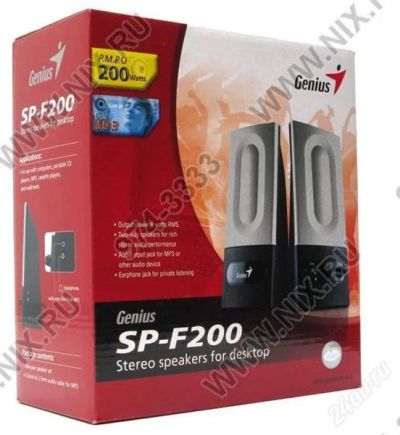 Лот: 1322344. Фото: 1. Genius sp-f200. Акустические системы