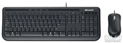 Лот: 17565746. Фото: 1. Клавиатура+мышь Microsoft Wired... Клавиатуры и мыши