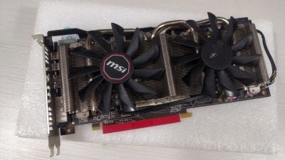 Лот: 10894714. Фото: 1. MSI HD 7870 2Gb. Видеокарты