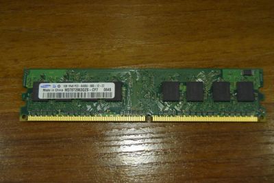Лот: 6980159. Фото: 1. Оперативная память DDR2 1GB Samsung... Оперативная память