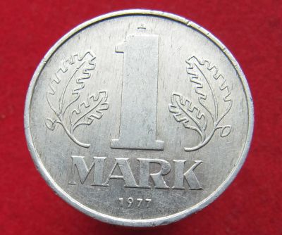 Лот: 14947211. Фото: 1. Германия - ГДР 1 марка, 1977г. Остальные страны