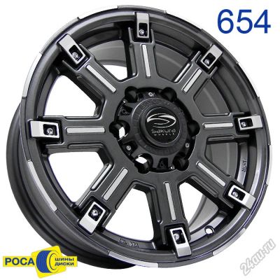 Лот: 5625451. Фото: 1. Комплект дисков Sakura Wheels... Диски