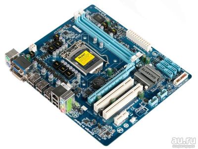Лот: 14025088. Фото: 1. Gigabyte GA-H55M-S2V (LGA1156... Материнские платы