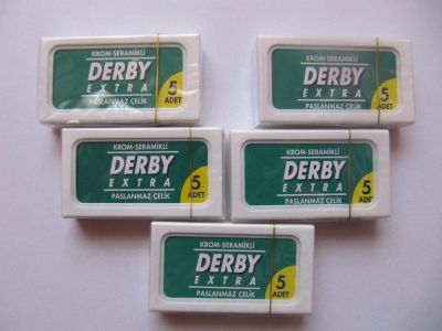 Лот: 5167297. Фото: 1. Лезвия для безопасной бритвы Derby... Уход за лицом 