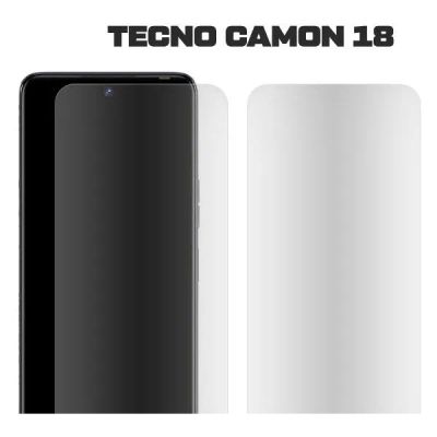 Лот: 24600604. Фото: 1. Защитное стекло Krutoff для Tecno... Защитные стёкла, защитные плёнки