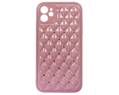 Лот: 20886686. Фото: 1. Чехол iPhone 11 Rombus (розовая... Чехлы, бамперы