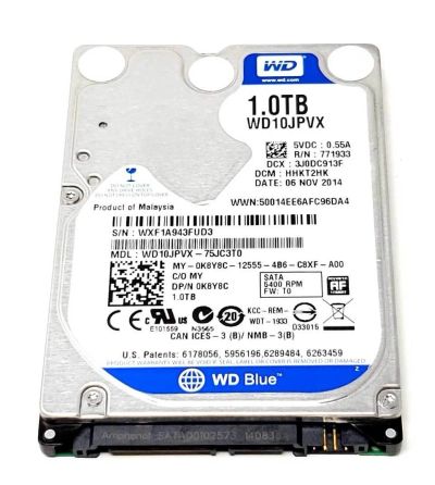 Лот: 16770606. Фото: 1. Жесткий диск (HDD) для ноутбука... Жёсткие диски (HDD)