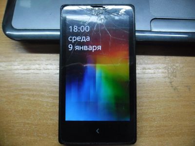 Лот: 9981467. Фото: 1. Телефон Nokia RM-980 (разбит модуль... Кнопочные мобильные телефоны