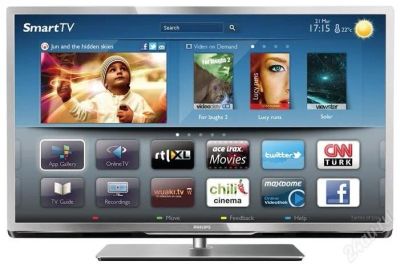 Лот: 2762155. Фото: 1. Телевизор PHILIPS ( 3D LED , 102... Телевизоры