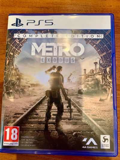 Лот: 25049938. Фото: 1. PS5 игра WB Games Metro: Exodus... Игры для консолей