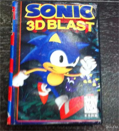 Лот: 7918797. Фото: 1. Sonic 3D Blast - картридж для... Игры для консолей