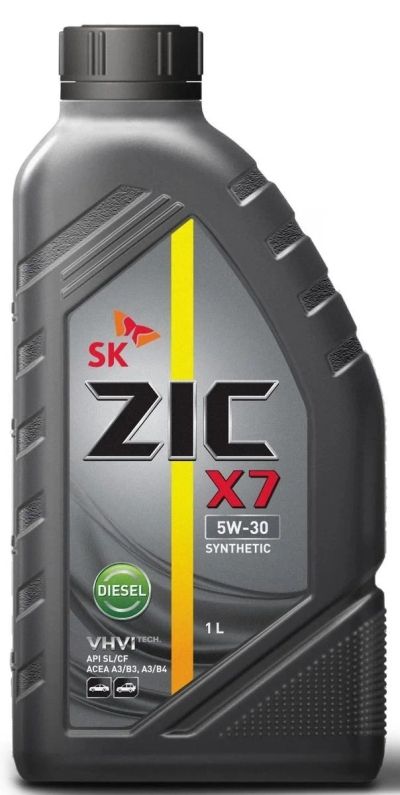 Лот: 16494778. Фото: 1. Масло ZIC X7 5W-30 Diesel синт... Масла, жидкости