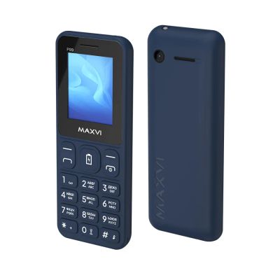 Лот: 25021354. Фото: 1. Сотовый Maxvi P99 Blue 2sim/2... Кнопочные мобильные телефоны