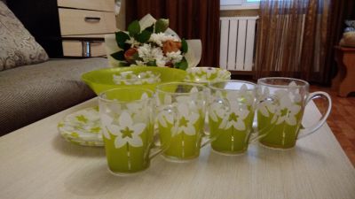 Лот: 12118139. Фото: 1. Продам красивый набор посуды Luminark... Сервизы, наборы посуды