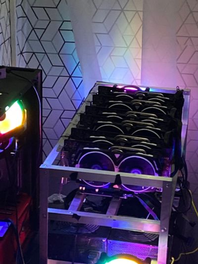 Лот: 18008953. Фото: 1. Rx 580 4gb x6 майнинг ферма. Майнинг фермы, товары для майнинга