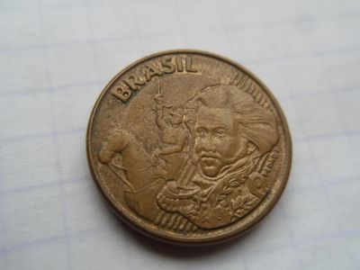 Лот: 8381235. Фото: 1. Бразилия 10 сентаво 2008. Америка