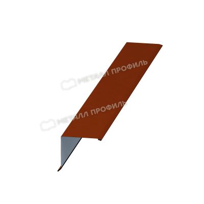 Лот: 24033905. Фото: 1. Планка торцевая 95х120х2000 (AGNETA-20-Copper... Кровельные материалы