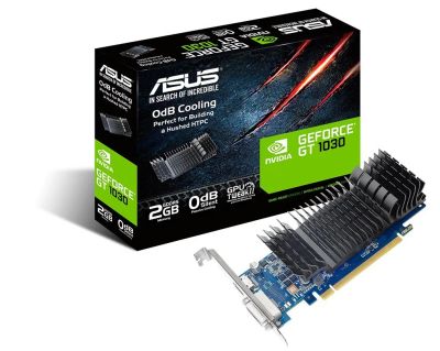 Лот: 15583790. Фото: 1. Видеокарта Asus GeForce GT 1030... Видеокарты