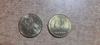 Лот: 24645217. Фото: 1. 10 рублей 2018 г. Зимняя Универсиада. Сувенирные банкноты, монеты
