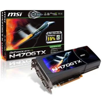Лот: 4357104. Фото: 1. Видеокарта MSI GeForce GTX 470... Видеокарты