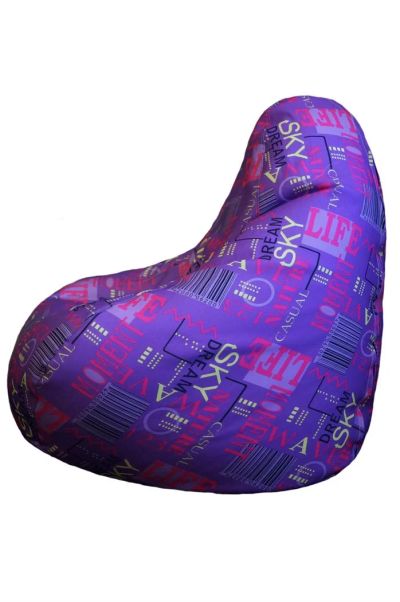 Лот: 2700301. Фото: 1. кресло-мешок "Sky Fuchsia" bean... Кресла-мешки