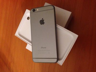 Лот: 6302619. Фото: 1. iPhone 6/64gb/полный комплект... Смартфоны