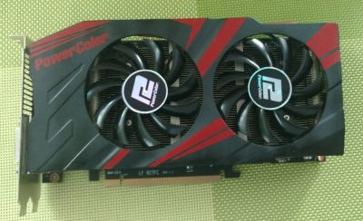Лот: 10125739. Фото: 1. Видеокарта Powecolor Radeon 270X... Видеокарты