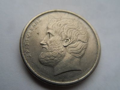 Лот: 16970943. Фото: 1. Греция 5 драхм 1976. Европа