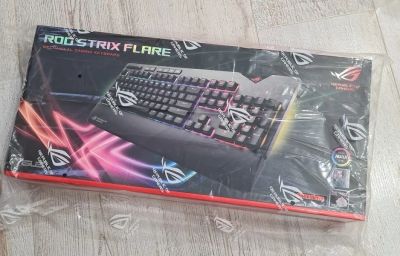 Лот: 17488676. Фото: 1. Asus ROG Strix Flare Cherry MX... Клавиатуры и мыши
