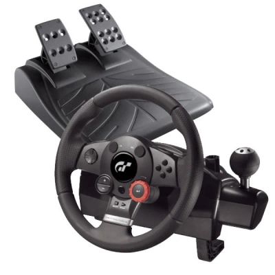 Лот: 4305384. Фото: 1. Руль Logitech Driving Force GT. Рули, джойстики