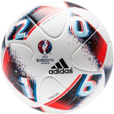 Лот: 10571715. Фото: 1. Мяч футбольный Adidas Fracas OMB... Мячи, ракетки, шайбы, клюшки