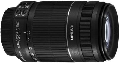 Лот: 12138920. Фото: 1. Canon EF-S 55-250 mm f/4-5.6 IS. Объективы