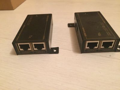 Лот: 5797099. Фото: 1. удлинитель hdmi с помощью витой... Шлейфы, кабели, переходники