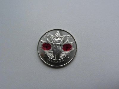 Лот: 4400366. Фото: 1. Канада 25 центов 2010 65 лет Победы... Америка